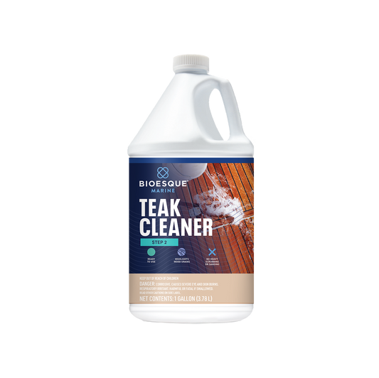 Marine Teak Cleaner Step 2
