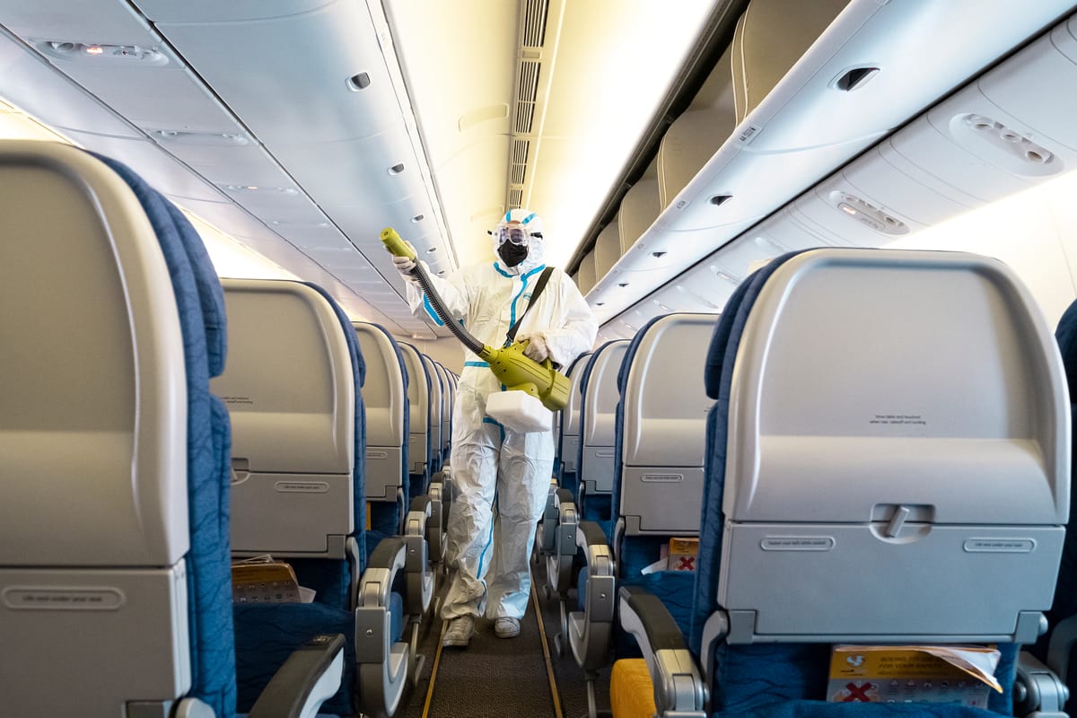 Electrostatic Solutions for Airline Cleaning